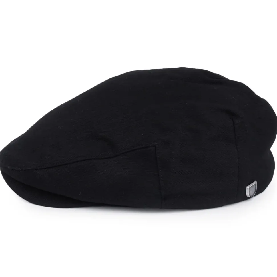 Best Casquette Plate à Chevrons Hooligan noir Femme/Homme Casquettes Plates|Grandes Tailles