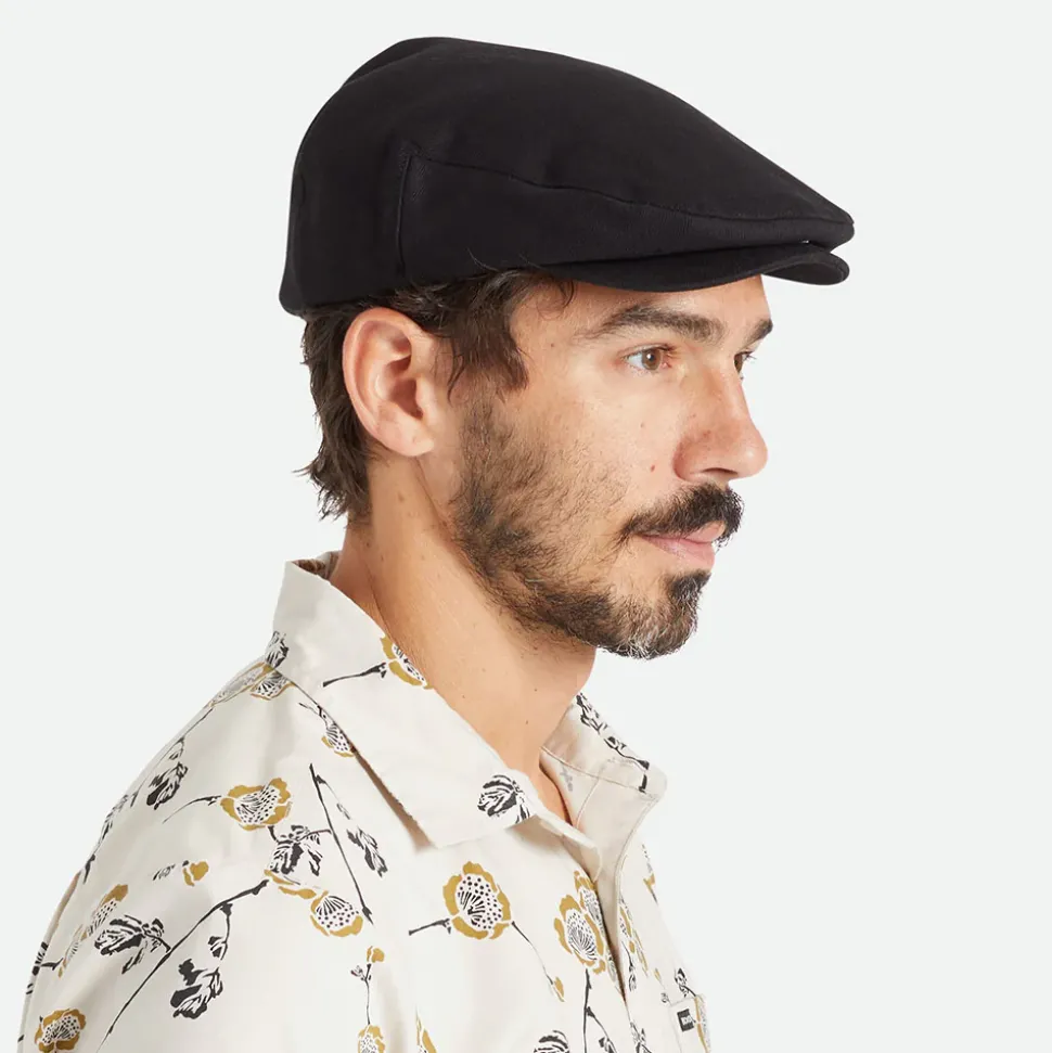Best Casquette Plate à Chevrons Hooligan noir Femme/Homme Casquettes Plates|Grandes Tailles
