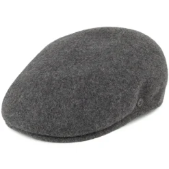 Clearance Casquette Plate en Laine Classic anthracite JAXON & JAMES Femme/Homme Casquettes Plates|Grandes Tailles