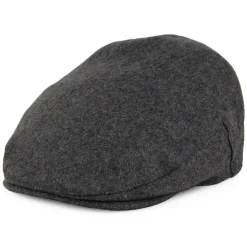 Shop Casquette Plate en Laine Melton Balmoral gris Femme/Homme Casquettes Plates|Casquettes Plates