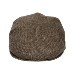 Fashion Casquette Plate en Laine Mérinos marron Femme/Homme Casquettes Plates|Chapeaux Hiver