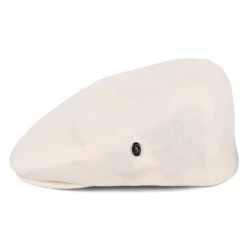 Fashion Casquette Plate en Lin crème Femme/Homme Casquettes Plates|Casquettes Plates