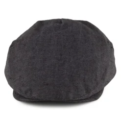 Shop Casquette Plate en Lin Irlandais anthracite Femme Casquettes Plates|Casquettes Femme