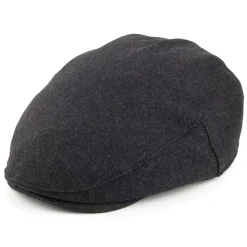 Store Casquette Plate en Melton gris Femme Casquettes Plates|Casquettes Femme