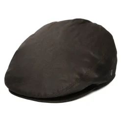 Best Sale Casquette Plate en Toile Cirée marron JAXON & JAMES Femme Chapeaux De Pluie|Casquettes Plates