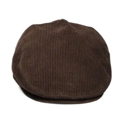 Clearance Casquette Plate en Velours Côtelé marron JAXON & JAMES Femme Casquettes Plates|Casquettes Femme