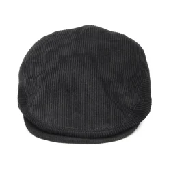 Clearance Casquette Plate en Velours Côtelé noir JAXON & JAMES Femme Casquettes Plates|Casquettes Femme
