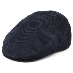 Sale Casquette Plate en Velours Côtelé bleu marine Femme/Homme Casquettes Plates|Casquettes Plates
