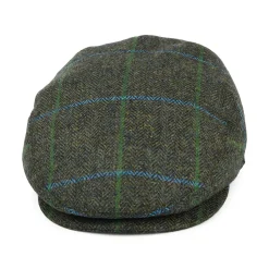Online Casquette Plate Imperméable à Carreaux et Chevrons forêt-bleu Femme/Homme Casquettes Plates|Chapeaux Hiver