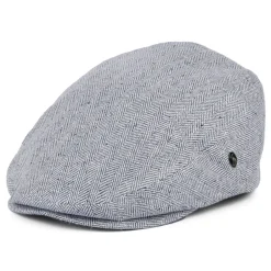 Sale Casquette Plate Été en Pure Soie à Chevrons bleu Femme/Homme Casquettes Plates|Casquettes Plates