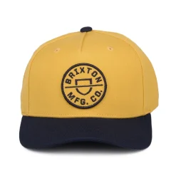 Cheap Casquette Snapback Crest C NetPlus MP jaune-bleu marine Homme Casquettes De Baseball|Casquettes Homme
