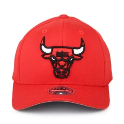 Shop Casquette Snapback NBA Team Ground Stretch Chicago Bulls rouge MITCHELL & NESS Homme Casquettes De Baseball|Casquettes Homme