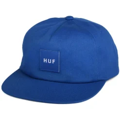 Best Casquette Snapback Non Structurée Box Logo bleu cobalt Homme Casquettes De Baseball|Casquettes Homme