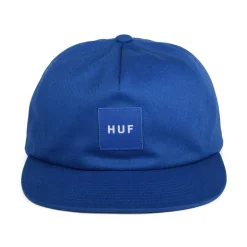 Best Casquette Snapback Non Structurée Box Logo bleu cobalt Homme Casquettes De Baseball|Casquettes Homme
