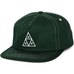 Store Casquette Snapback Non Structurée Triple Triangle vert sapin-blanc Homme Casquettes De Baseball|Casquettes Homme
