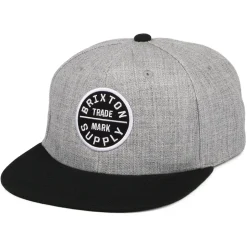 Discount Casquette Snapback Oath III gris-noir Homme Casquettes De Baseball|Chapeaux Homme