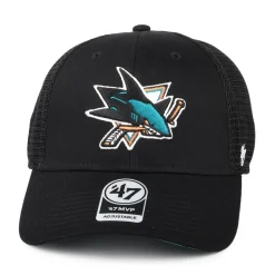 Best Casquette Trucker Branson MVP San Jose Sharks noir Homme Casquettes Trucker|Casquettes Homme