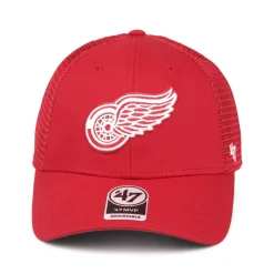 Cheap Casquette Trucker Branson MVP Detroit Red Wings rouge Homme Casquettes Trucker|Casquettes Homme