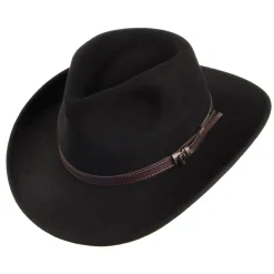 Cheap Chapeau Australien Déformable noir JAXON & JAMES Femme/Homme Chapeaux Trilby|Chapeaux Fedora
