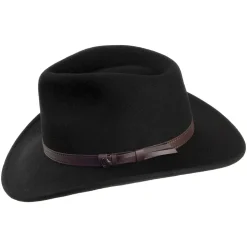 Cheap Chapeau Australien Déformable noir JAXON & JAMES Femme/Homme Chapeaux Trilby|Chapeaux Fedora