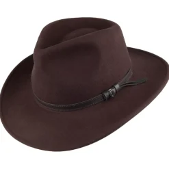 Discount Chapeau Australien Déformable marron JAXON & JAMES Femme/Homme Chapeaux Trilby|Chapeaux Fedora