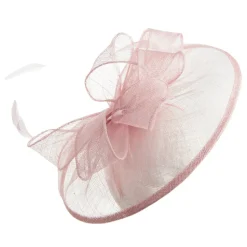 Shop Chapeau Bibi Disque Ginny rose Femme Chapeaux De Paille|Chapeaux Cérémonie
