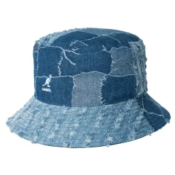Sale Chapeau Bob Denim Mashup bleu Femme/Homme Chapeaux Bob|Chapeaux Été