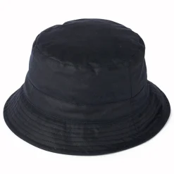 Shop Chapeau Bob en Coton Ciré Britannique bleu marine Femme/Homme Chapeaux Bob|Bobs