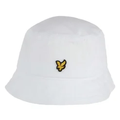 Hot Chapeau Bob en Coton Sergé blanc LYLE & SCOTT Femme/Homme Chapeaux Bob|Chapeaux Été