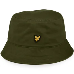 Sale Chapeau Bob en Coton Sergé olive foncé LYLE & SCOTT Femme/Homme Chapeaux Bob|Chapeaux Été