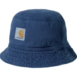 Clearance Chapeau Bob en Coton Sergé Garrison bleu Femme/Homme Chapeaux Bob|Bobs