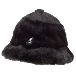 New Chapeau Bob en Fausse Fourrure Casual noir Femme/Homme Fausse Fourrure|Chapeaux Bob