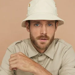 Fashion Chapeau Bob en Toile de Coton Iconic T1 naturel Femme/Homme Chapeaux Bob|Grandes Tailles