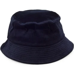 Sale Chapeau Bob en Velours Côtelé bleu marine Femme/Homme Chapeaux Bob|Bobs