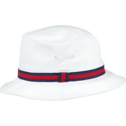 Discount Chapeau Bob Hydrofuge à Rayures blanc Femme/Homme Chapeaux Bob|Chapeaux Été