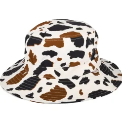 Hot Chapeau Bob Pliable à Imprimé Bétail Petra mélange de marrons Femme Chapeaux Été|Chapeaux Bob