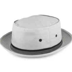 Hot Chapeau Bob Pliable gris clair DORFMAN-PACIFIC Femme/Homme Chapeaux Été|Chapeaux Bob