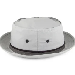 Hot Chapeau Bob Pliable gris clair DORFMAN-PACIFIC Femme/Homme Chapeaux Été|Chapeaux Bob