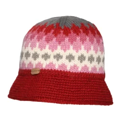 Store Chapeau Bob Tricot rouge-rose Femme Chapeaux Hiver|Chapeaux Bob