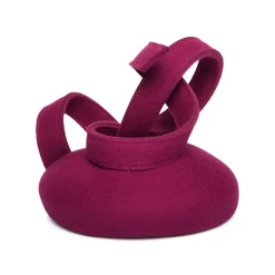 Cheap Chapeau Calot en Laine avec Boucles Beatrice magenta Femme Chapeaux Cérémonie|Chapeaux Calots