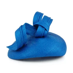 Discount Chapeau Calot en Paille Duchesse De Cambridge bleu vif Femme Chapeaux De Paille|Chapeaux Cérémonie