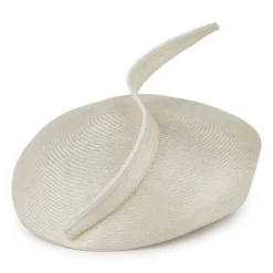 Clearance Chapeau Calot en Paille Luna ivoire Femme Chapeaux De Paille|Chapeaux Cérémonie
