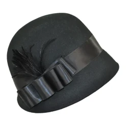 Best Chapeau Cloche Chloe noir SUR LA TÊTE Femme Chapeaux Hiver|Chapeaux Cloche
