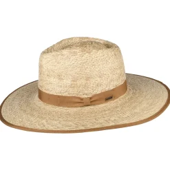 Clearance Chapeau de Cowboy en Paille Jo Rancher naturel-beige sable Femme Chapeaux Trilby|Chapeaux Fedora