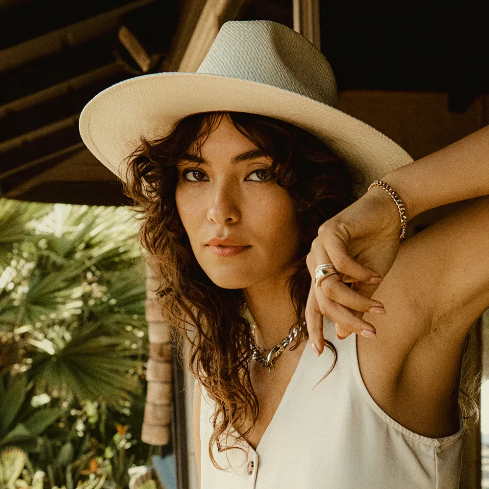 Cheap Chapeau de Cowboy en Paille Toyo Cohen naturel Femme Chapeaux De Paille|Chapeaux De Cowboy