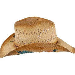Store Chapeau de Cowboy en Raphia San Minata naturel Femme Chapeaux De Paille|Chapeaux De Cowboy