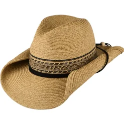 Flash Sale Chapeau de Cowboy Santa Fe toast JAXON & JAMES Femme Chapeaux De Paille|Chapeaux Femme