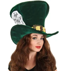 Flash Sale Chapeau Fantaisie Haut de Forme The Mad Hatter Homme Hauts De Forme