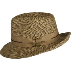 Shop Chapeau Fedora C-Crown en Papier Tressé Marton marron Femme/Homme Chapeaux Trilby|Chapeaux Fedora