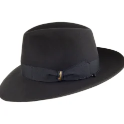 Best Chapeau Fedora en Fourrure Feutrée Avalon anthracite Femme Chapeaux Trilby|Chapeaux Fedora